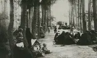 تصویری از سیزده بدر، زمان قاجار