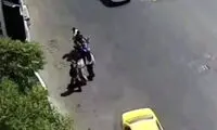 لحظه سرقت گوشی دختر جوان در اسلامشهر