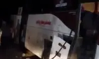 انحراف اتوبوس در جاده سبزوار به مشهد با ۴۰ مصدوم