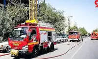 آتش‌سوزی مرگبار یک خانه در خیابان پیروزی