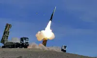 لحظه پرتاب موشک جدید که موساد را هدف قرار داد 