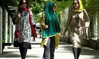 بنری شوکه‌کننده در «مهرآباد» علیه برخی زنان