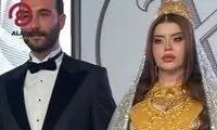 عروس خانم از حجم طلای زیاد، توان ایستادن نداشت!