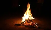 عجیب‌ترین عکسی که از چهارشنبه‌سوری امسال وایرال شد