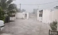 فقط در یک ساعت ۵۰ میلی‌متر باران در بندرعباس بارید!