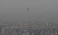 تداوم آلودگی و بارش باران در نقاط مختلف کشور