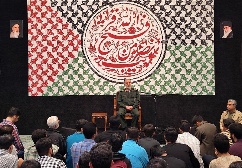 اظهارات سردار فدوی درباره پشتیبانی از غزه