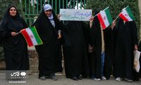 تصاویر خبرساز از تجمع متفاوت دانشجویان البرزی 