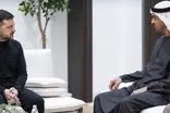 دیدار و رایزنی بن زاید و زلنسکی در ابوظبی