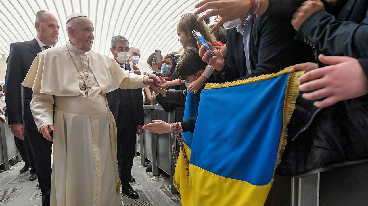 پاپ خواستار پایان درگیری‌ها اوکراین شد
