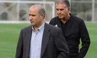 تماس مهدی تاج با کی‌روش؛ سربلندم کردی!
