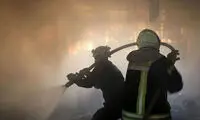 آتش‌سوزی گسترده در مجتمع مسکونی اهواز