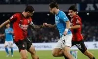 بازگشت رویایی ناپولی مقابل میلان 