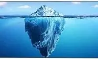 ویدئویی نادر از لحظه واژگونی کوه یخ 