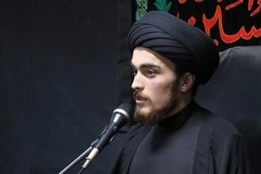 عکس تازه از سید احمد خمینی در یک تجمع