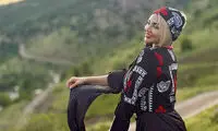 عکس‌های تازه خانم بازیگر با لباس کردی