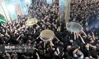 تصاویری از مراسم آیینی طشت گذاری در اردبیل