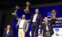 ایران مقتدرانه قهرمان پرورش اندام جهان شد
