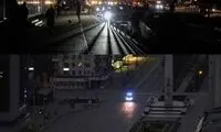 عکسی از خاموشی مطلق اوکراین در پی حمله روسیه