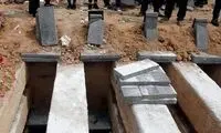 ویدیویی از قبرستانی عجیب با قبرهای شیشه‌ای!