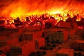 گزارش صداوسیما از آتش‌سوزی شدید در کرج