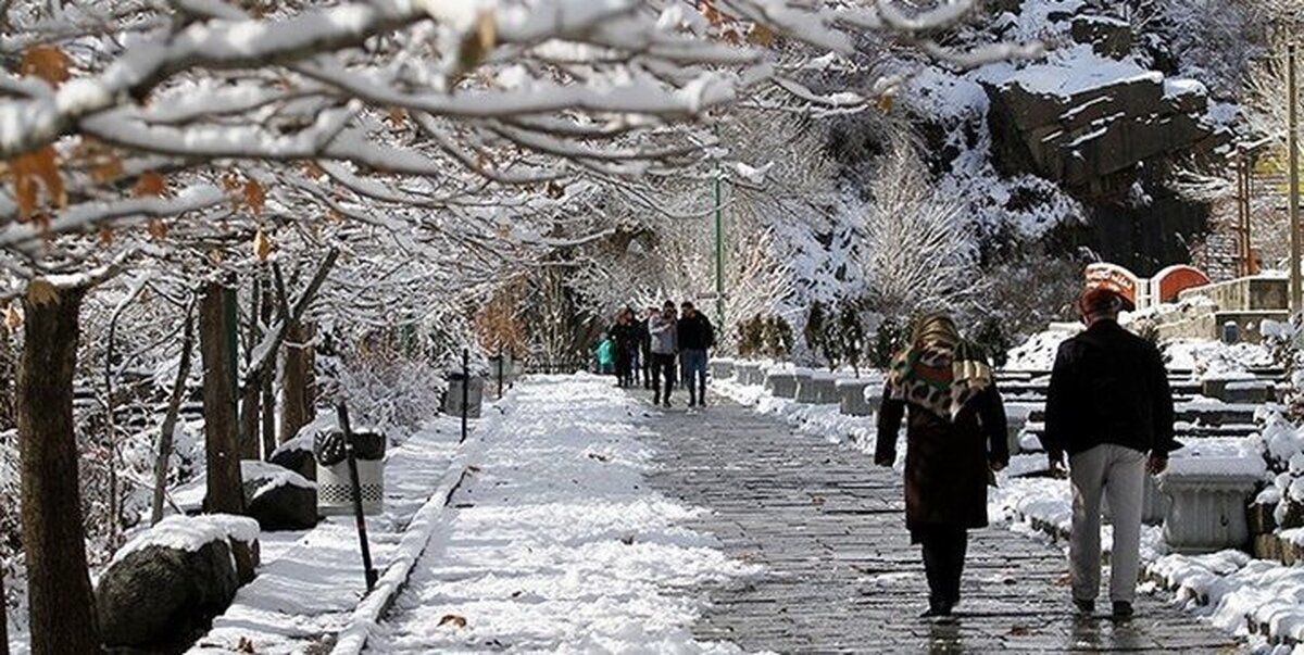تهران یخ می‌زند