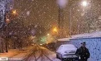 تصاویری که از شب برفی تهران منتشر شد