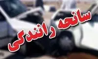 تصادف پراید با شتر دو کشته برجای گذاشت