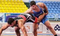 ویدئویی از کتک کاری جنجالی روی تشک کشتی در بابل