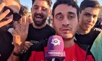 گفت‌و‌گو با هواداران پرسپولیس پیش از بازی با ملوان