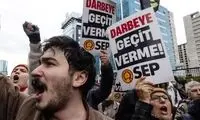 تصاویر پُربازدید از تجمعات اعتراضی در استانبول