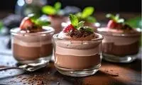 طرز تهیه دسر لیوانیِ سه سوته و بسیار شیک