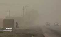 طوفان در استان البرز دردسرساز شد