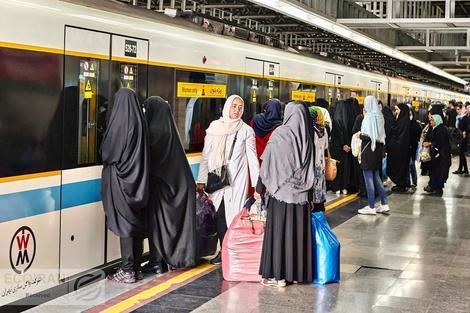 نحوه فعالیت متروی تهران در تعطیلات پیش‌رو