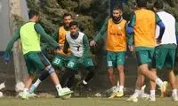 برگزاری تمرین استقلال با حضور ۴ بازیکن مصدوم