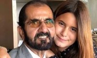 دختر حاکم دبی ناگهان پدیدار شد