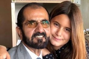 دختر حاکم دبی ناگهان پدیدار شد