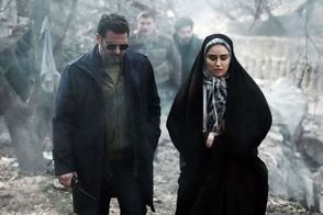بازیگر زن سریال یزدان در مراسم عاشورا