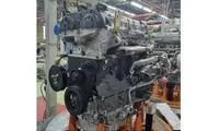 ثبت رکورد تاریخی تولید موتور ملی در ایران خودرو