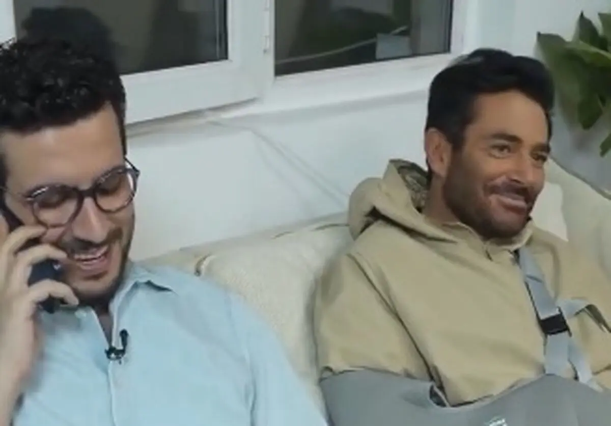 قیاسی با رضا گلزار به فک و فامیلش پُز داد
