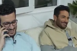 قیاسی با رضا گلزار به فک و فامیلش پُز داد