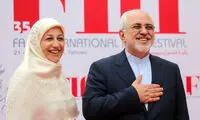 ذوق‌زدگی شدید همسر ظریف لحظه تماشای یک تئاتر