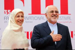 ذوق‌زدگی شدید همسر ظریف لحظه تماشای یک تئاتر
