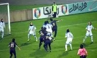 دعوا و درگیری در لیگ فوتبال بانوان کشور! 