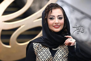 نفیسه روشن با استایلی پاییزی جلب توجه کرد