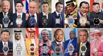 رهبران جهان چه ساعت‌هایی دست می‌کنند؟