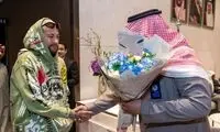 ظاهر عجیب نیمار در بازگشت به عربستان