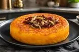 طرز تهیه ته‌چین مجلسی با چند فوت‌وفن ساده