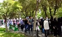 تجمع اعتراضی دانشجویان در پی وقایع اخیر