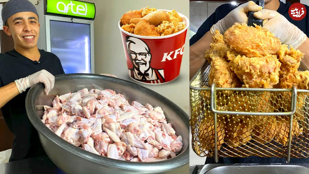 نحوه پخت بال مرغ سوخاری مانند KFC